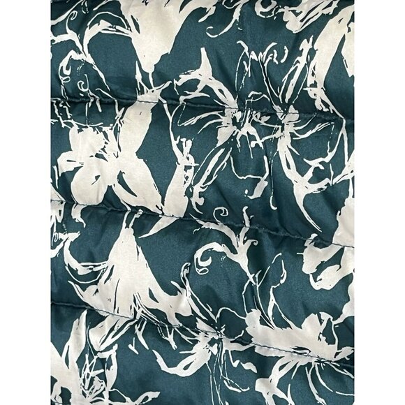 New Louis Castel Green White Down Quilted Zip Lightweight Jacket Puffer - Picture 12 of 12